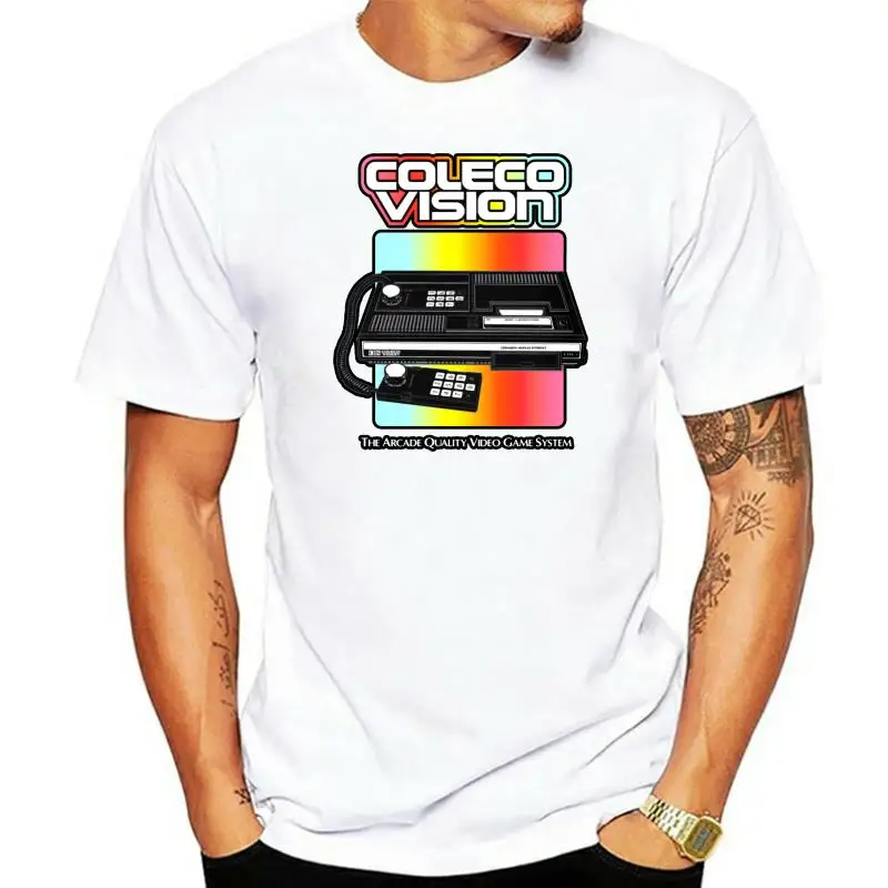 Coleco Colecovision Intellivision Gaming Video Game Console vintage 1980 Cool Casual pride t shirt men Unisex New