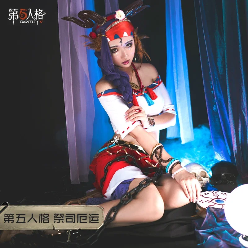 

Game Identity V Cosplay Costume Fiona Gilman Cosplay Priest New Skin Adversity Women Girls Outfit Halloween Carnival Costumes