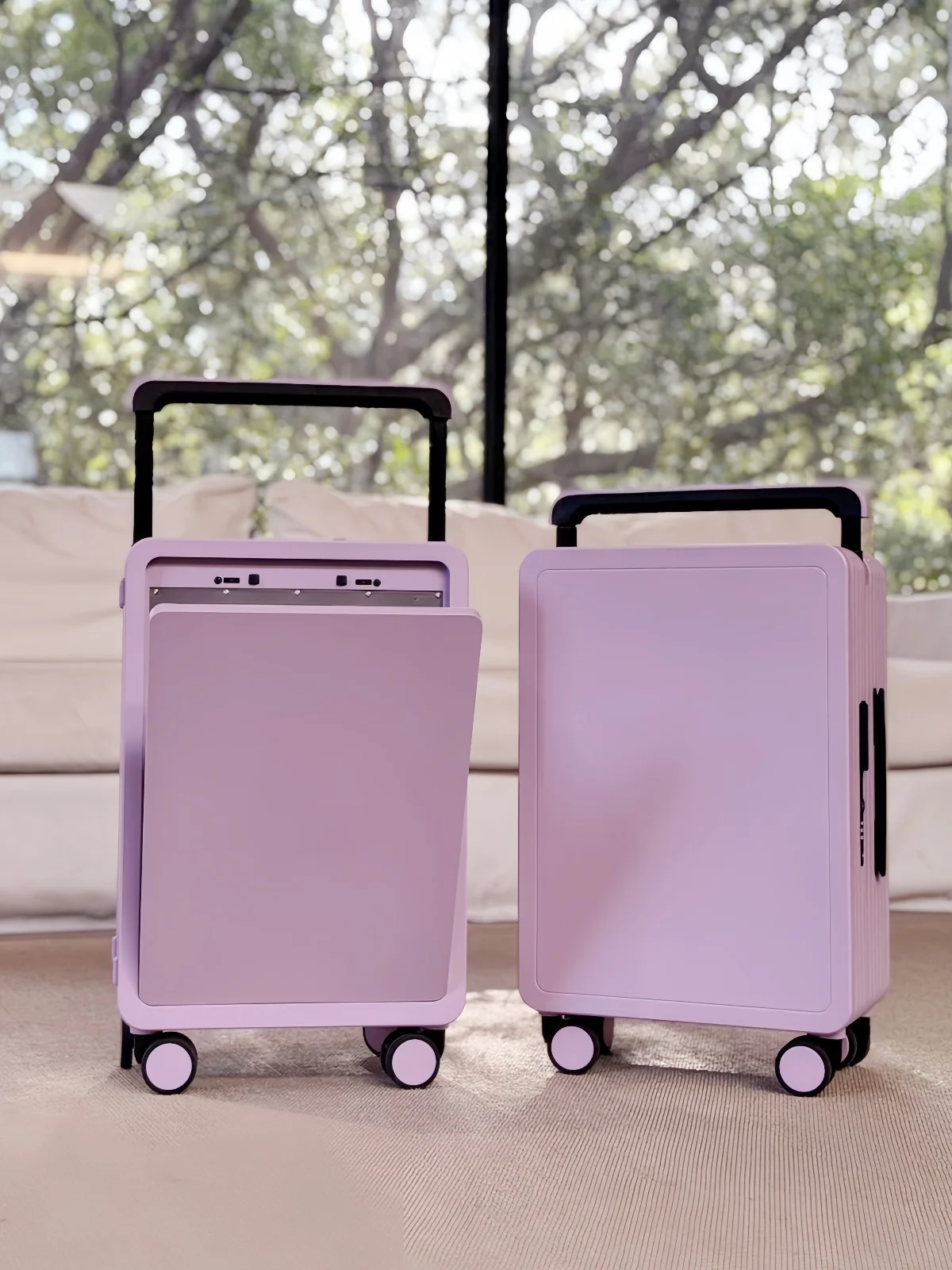 

Robust 26 Inch Lage Carry-On Suitcase for Travel Busin Men And Women Cartoon Bear Hard ell Suitcase with Wide Pull Rod