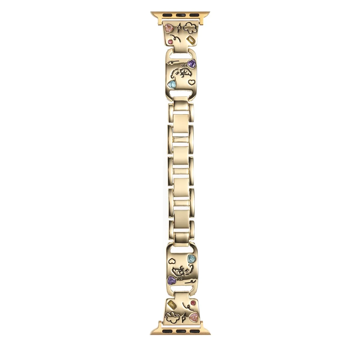 Watch Band Fir iWatch 42/44/45/46/49mm 38/40/41mm Metal Fashion Watch Band Fir Watch Serie Ultra2 Serie 10/9/8/7/6/5/4/3/2/1_voghion.com