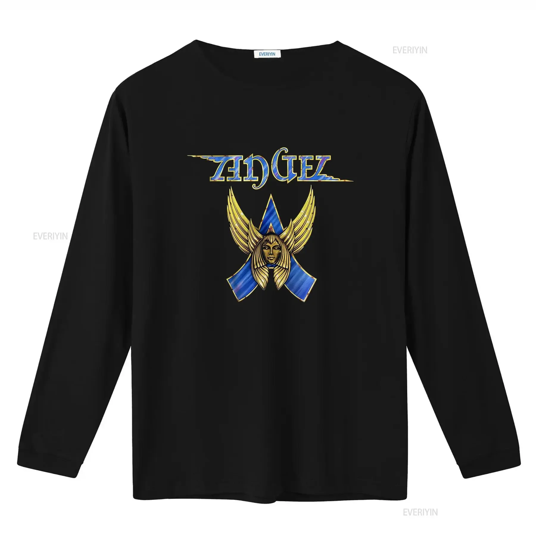 Vintage 1975 Angel Band Album T Shirt Frank DiMino Punky Meadows Gregg Retro Rock Design vintage Washed fashion streetwear