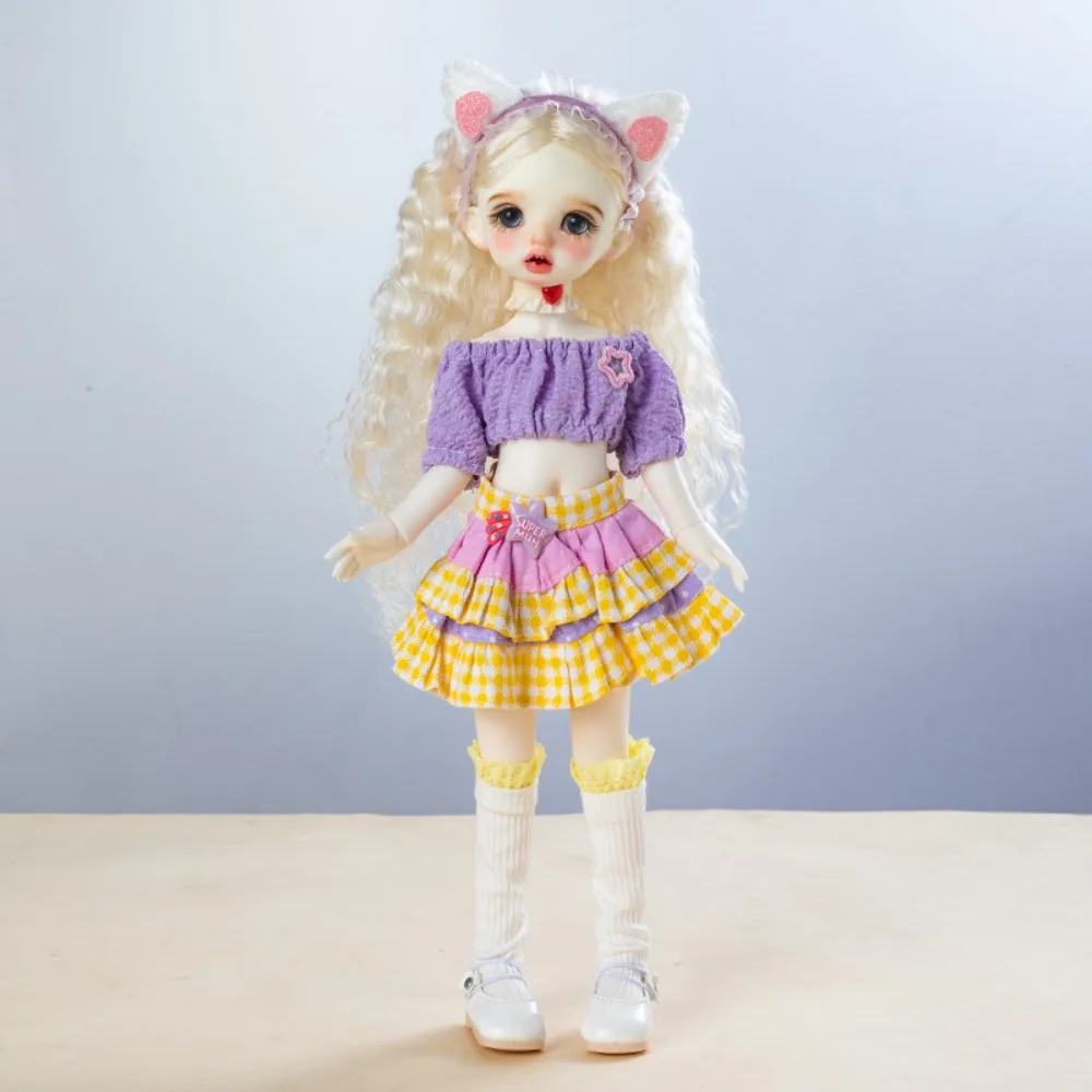 Fashion 30cm Doll in Costume Cloth Accessories Sweet 30cm Doll Dress Set Cute Colorful 30cm Doll Dress Clothes Girls Toy
