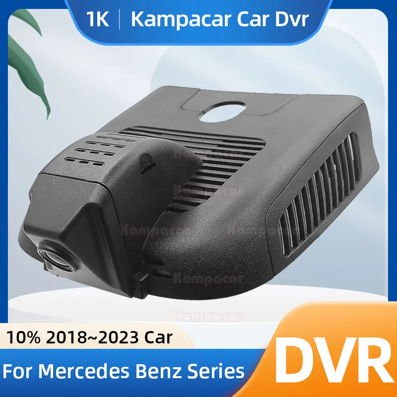 Kampacar 1K 1080P Edition BZ51-G Dash Cam Car Dvr Camera per Mercedes Benz classe A A180 A180d A220 W177 MB CLA 118 200 AMG Fit 10% 2018-2023 auto