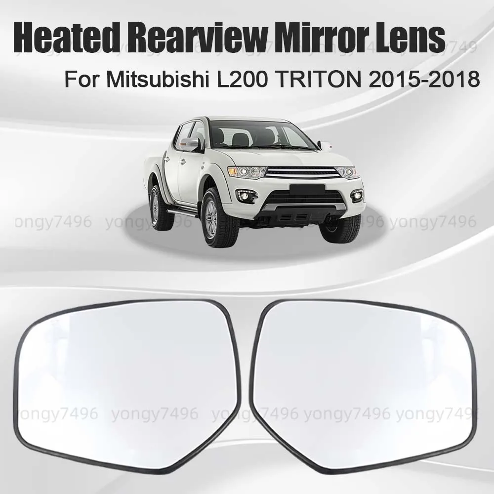 

Автомобильное широкоугольное зеркало заднего вида с подогревом для Mitsubishi L200 TRITON 2015 2016 2017 2018, обновление автомобильных аксессуаров заднего вида