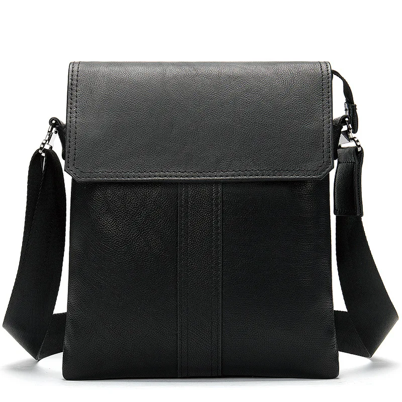 Casual Mode Schoudertas Man Zwart Heren Leren Tas Voor Ipad Crossbody Tassen Voor Heren Mid Desinger Messenger Tassen Handtassen