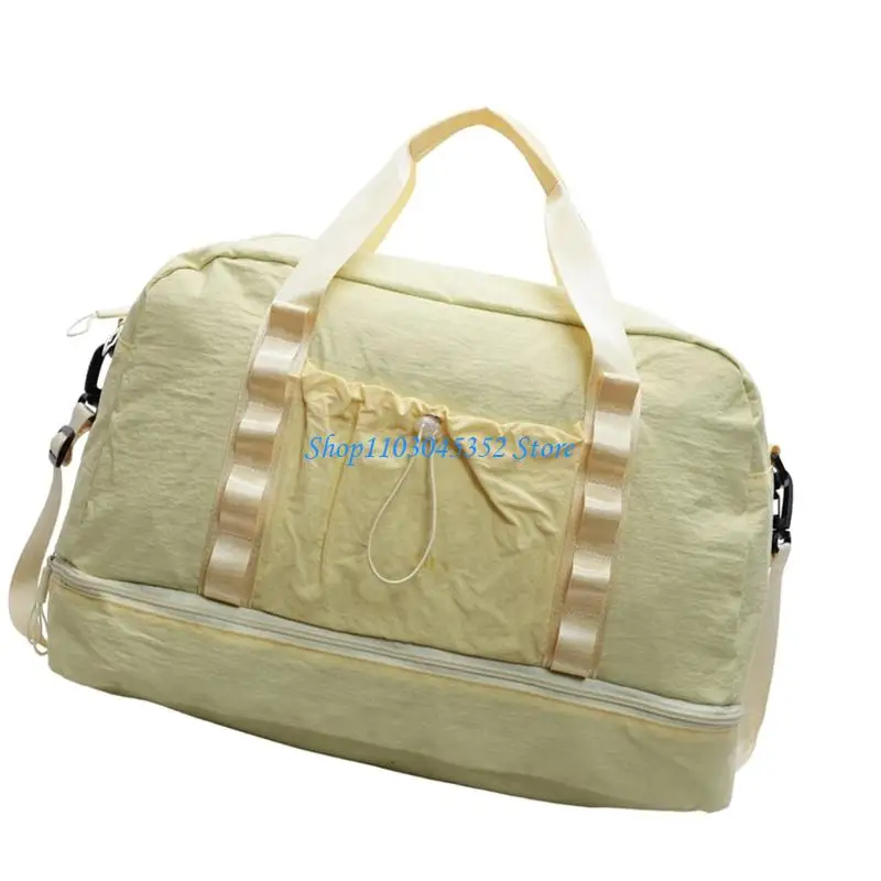 

A3PE Multi Compartment Practical Nylon Weekender Bag For Travel Gym Sports Essential