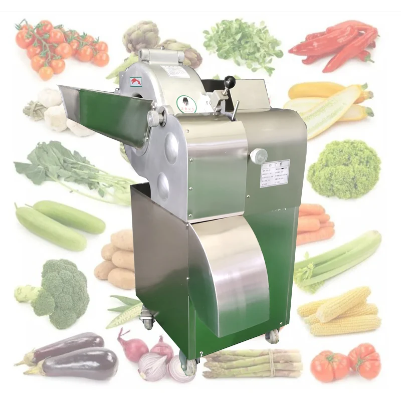 

Hot Selling Mini Vegetable Cutting Machine/fruit and Vegetable Cutting Machine Diced Vegetables and Fruits