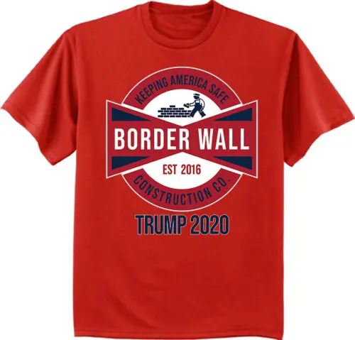 マガの壁に縁取られたメンズTシャツ,2020