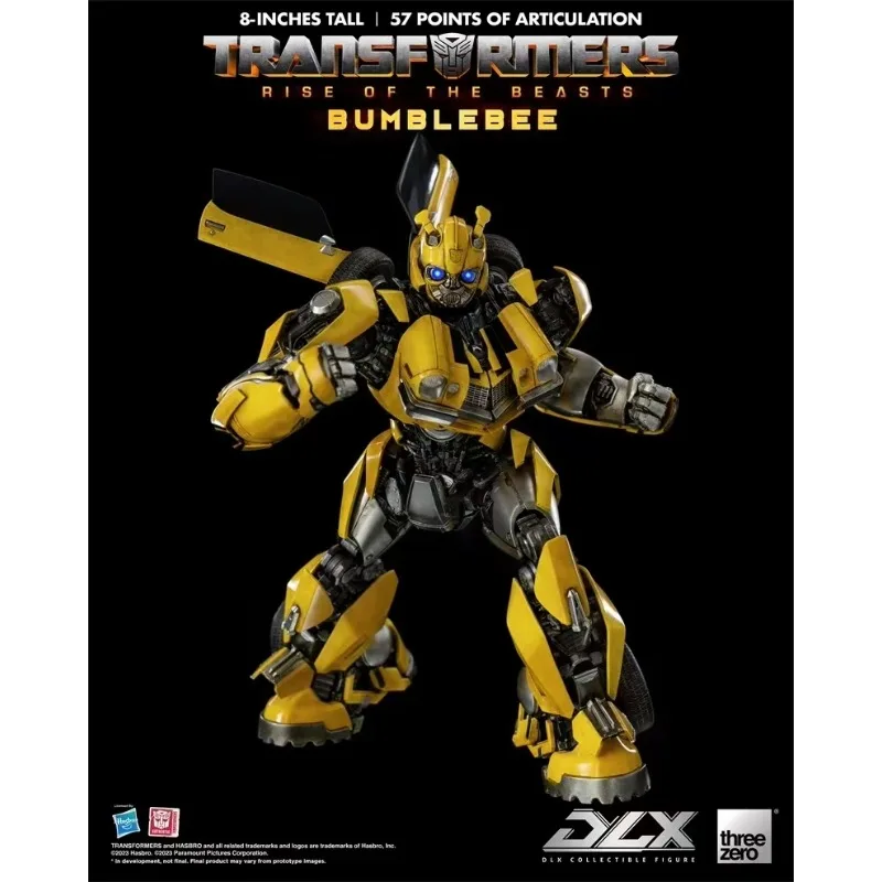 Original Hasbro Threezero Transformers DLX RISE OF THE BEASTS BUMBLEBEE Action Toy Figure Mode Ornaments view 6