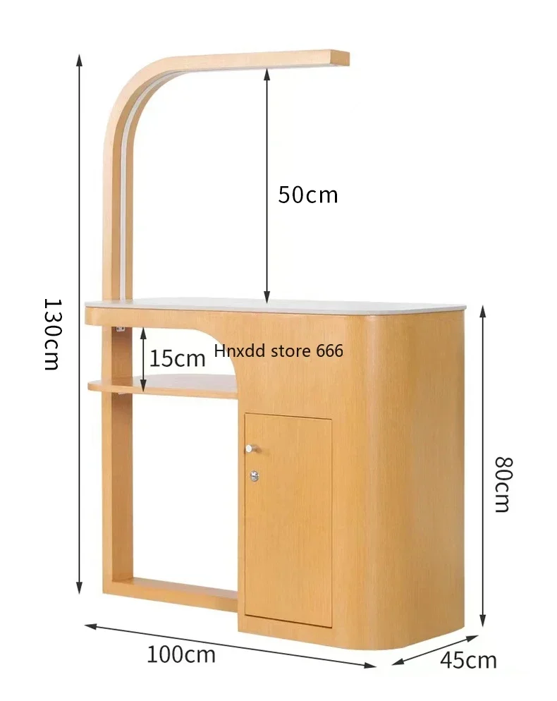 Simple and economical manicure table and chair single double double storage vacuum cleaner manicure table