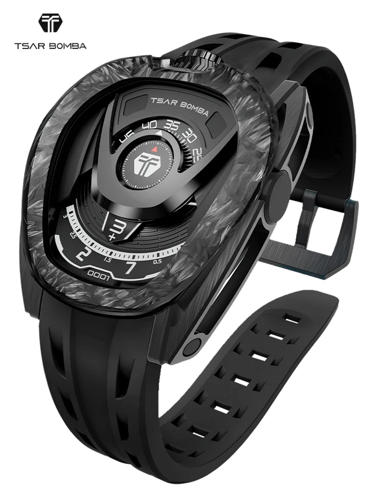 

TSAR BOMBA Automatic Watches for Men Luxury Mechanical Wristwatch Interchangeable Clock DIY Watch