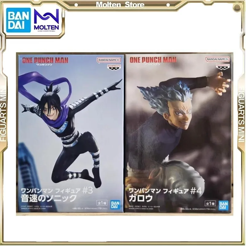 

ONE PUNCH-MAN Garou Sonic Bandai Genuine Action Figure Desktop Ornament Collect Ornaments Action Figure Collection Model Toy