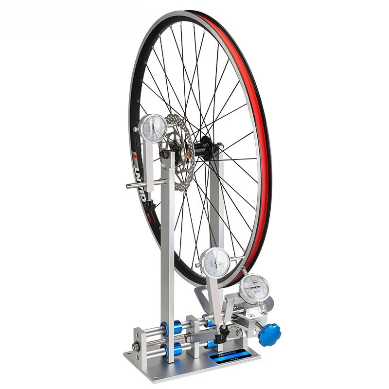 bicycle rim adjustment table mountain bike rim correction table wheel set correction frame rim