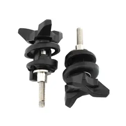 2 Pieces Motorcycle Windshield Screws Accessory Easy to Install Replacement Windscreen Bolts for BMW R1200GS Adv 2004-2016