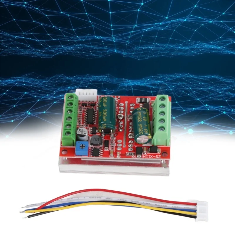 Motor Controller 12V 24V 48V Forward Reverse Brushless PWM DC Electric Speed Module 400W