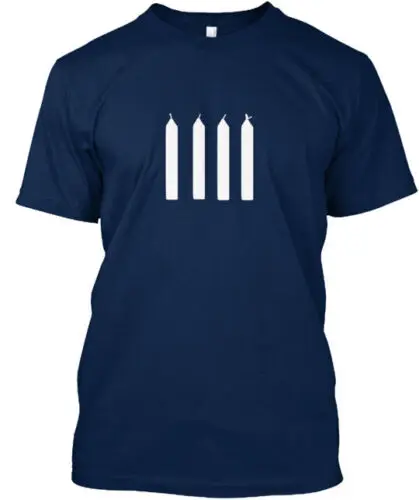 Four Candles T-Shirt Made in the USA Size S to 5XL