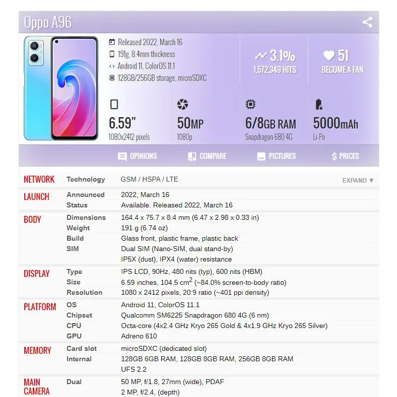 10 шт. Топ QC для OPPO A98 A97 A96 4G 5G A16 A16K A16S A16E A17 A17K ЖК передний сенсорный экран Объектив Стекло с OCA клей Замена