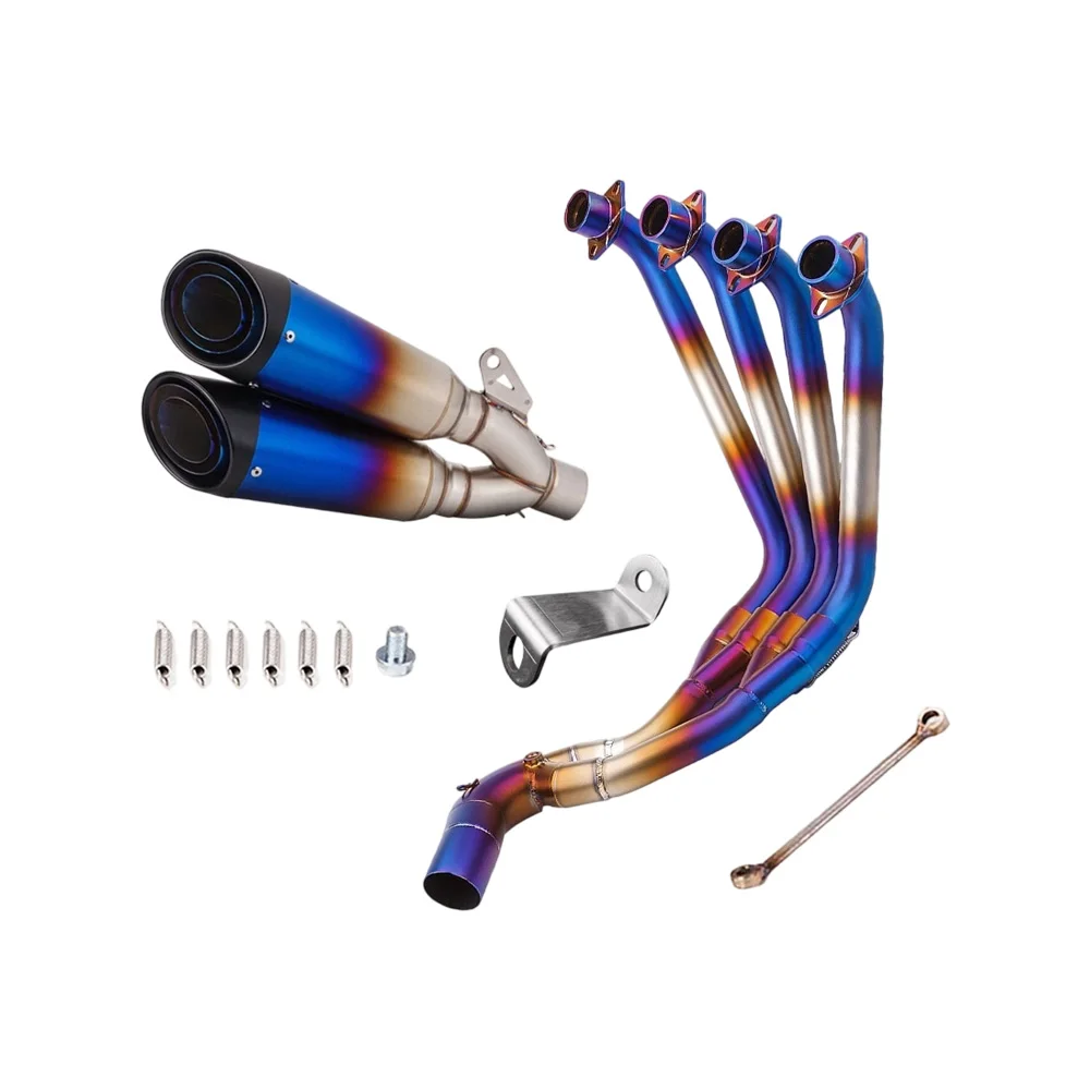 Für Honda CBR650R/F CB650F CB650R 2014-2025 Auspuffanlage Schalldämpfer Krümmerrohr Auspuffrohre – Detail 2