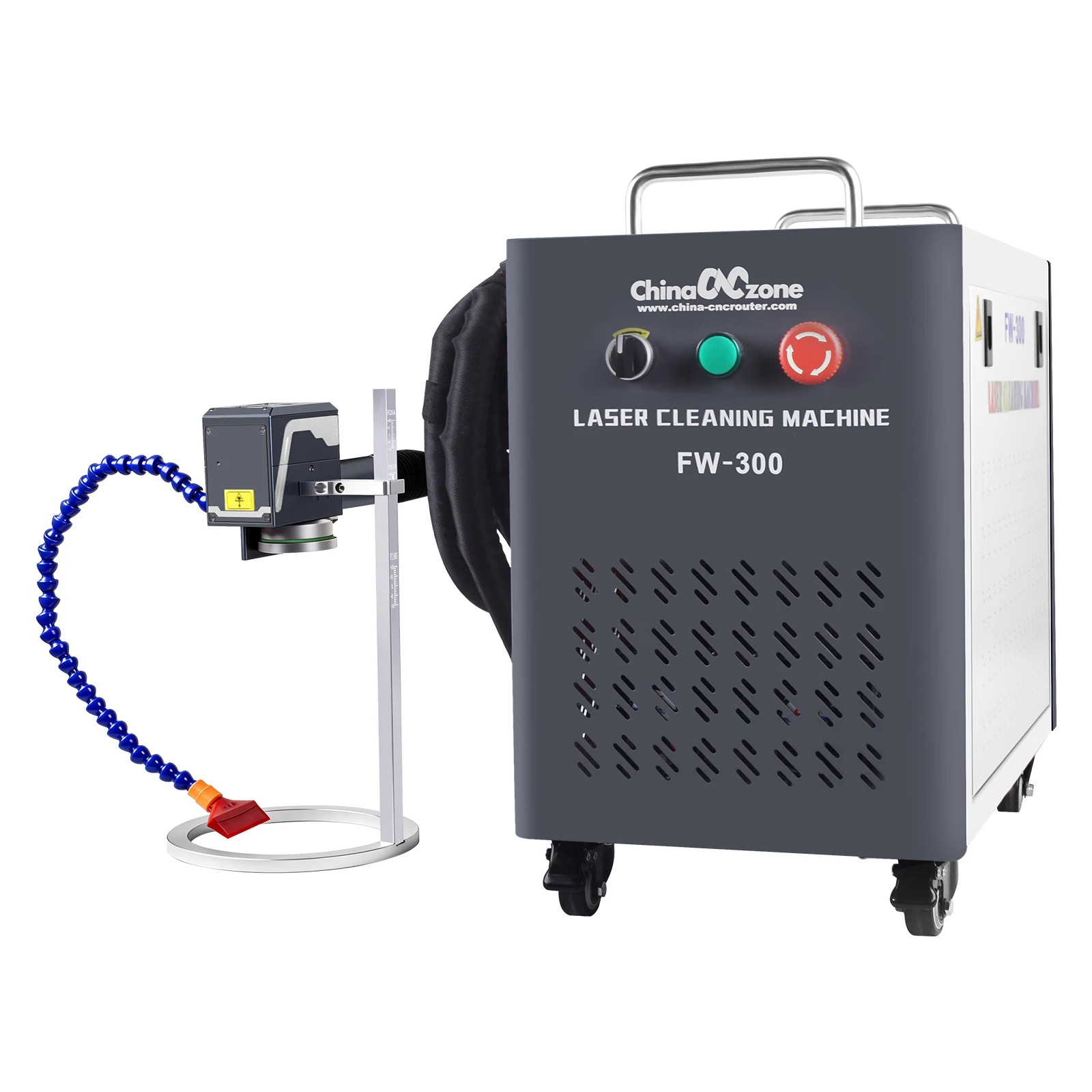 300W JPT 2 IN 1 Pulse Laser Cleaning Machine Simple Marking Laser Cleaner No Damage Material for Metal Wood Rust Oil Paint Graffiti