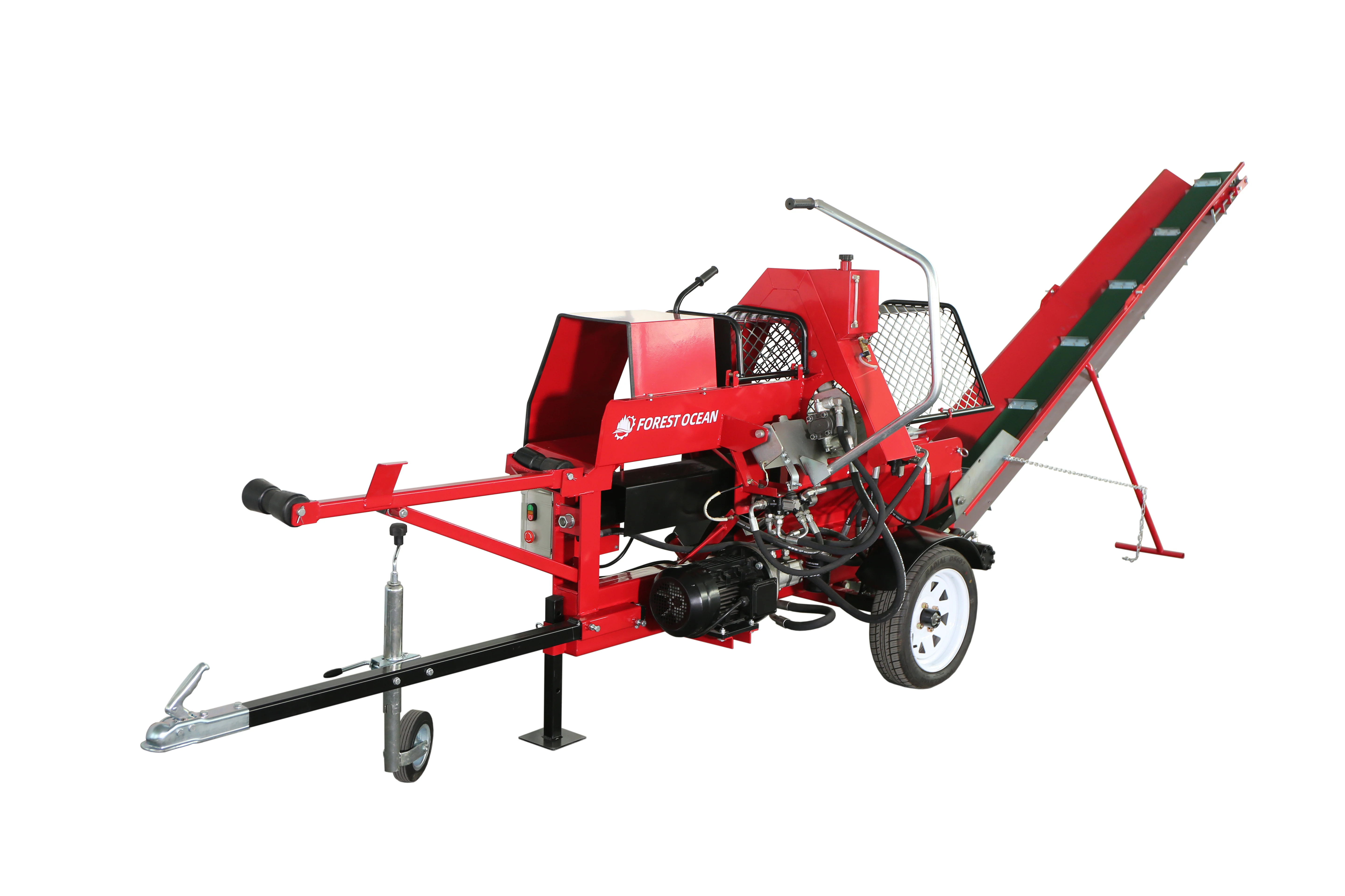 YG-maquinaria forestal divisor - Log Splitter Electric reseña y precio
