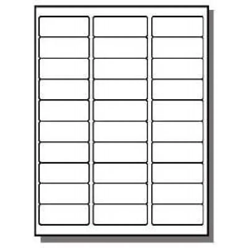 30-up Labels 1000 Sheets 2.625 x 1 FBA Address Labels White Mailing Labels Laser and Inkjet Printers, 30000 Stickers