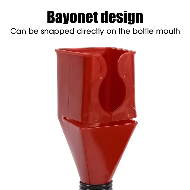 Telescopic Car Refueling Funnel Universal Engine Oil  Filter Transfer Funnels Tool Foldable Portable Funnels