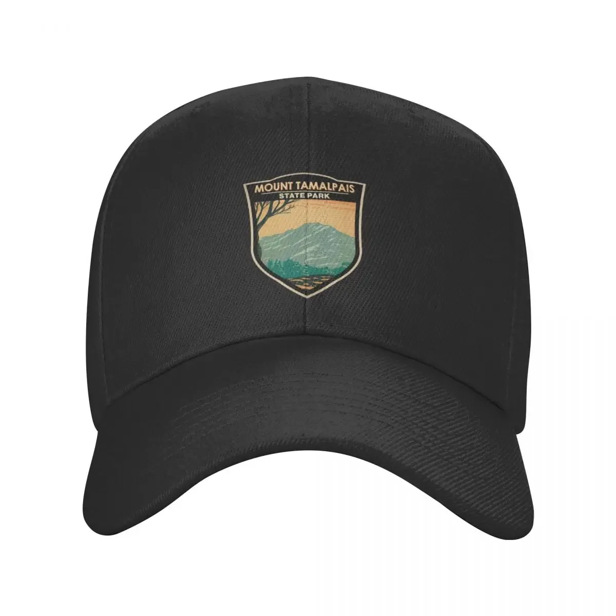 Gorra de béisbol con insignia de California para hombres y mujeres, sombrero de sol, sombrero de camionero, gorra de béisbol, Mount tamalpis State Park, nuevo