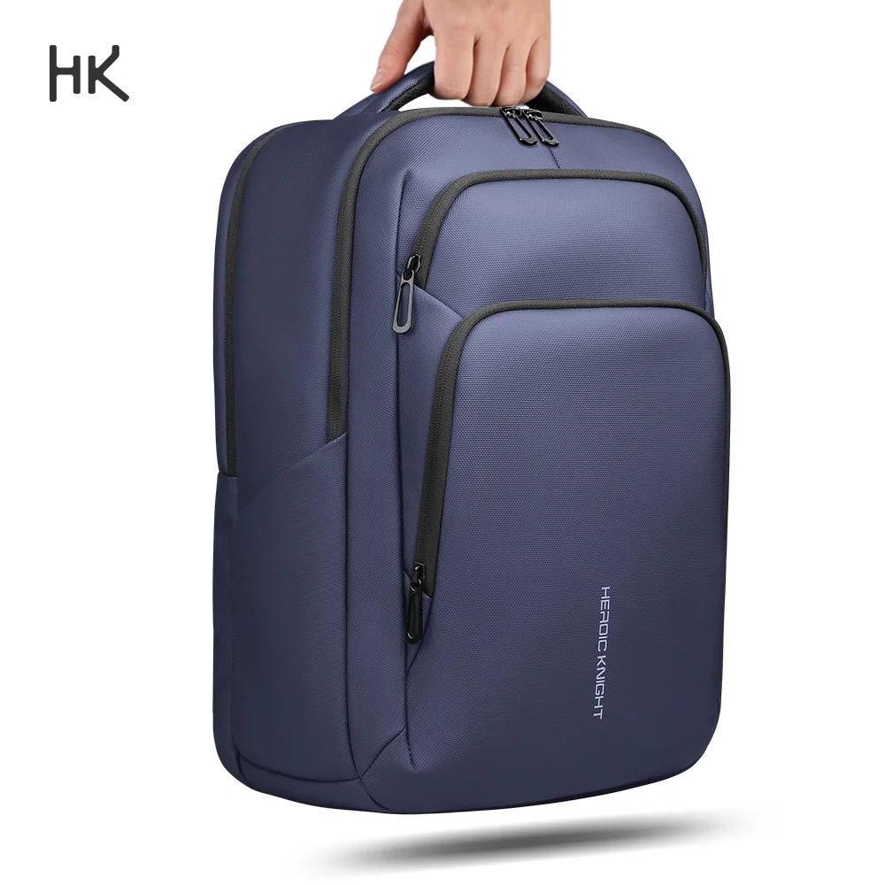 

Рюкзак для ноутбука HK Business 17 дюймов, большой вместимости, для путешествий на открытом воздухе, многофункциональная рабочая сумка для компьютера с USB-зарядкой