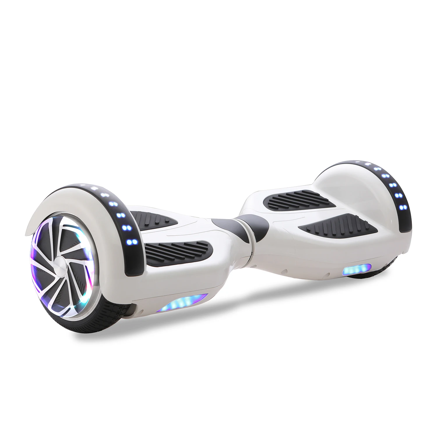 Smart Self-Balancing Electric Scooter 250W Hoverboard with hight light and bluetooth music speaker