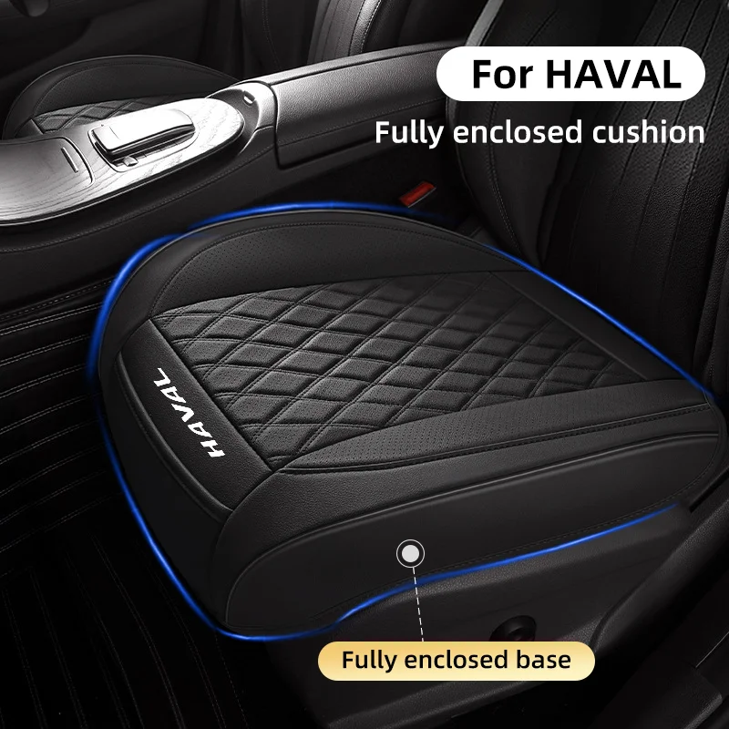 

Leather Surround Car Seat Cover Car Front Seat Cushion Rear Protector Chair Pad For Haval M1 M2 M4 H2 H3 H5 H6 H7 H9 Dargo M6 F5