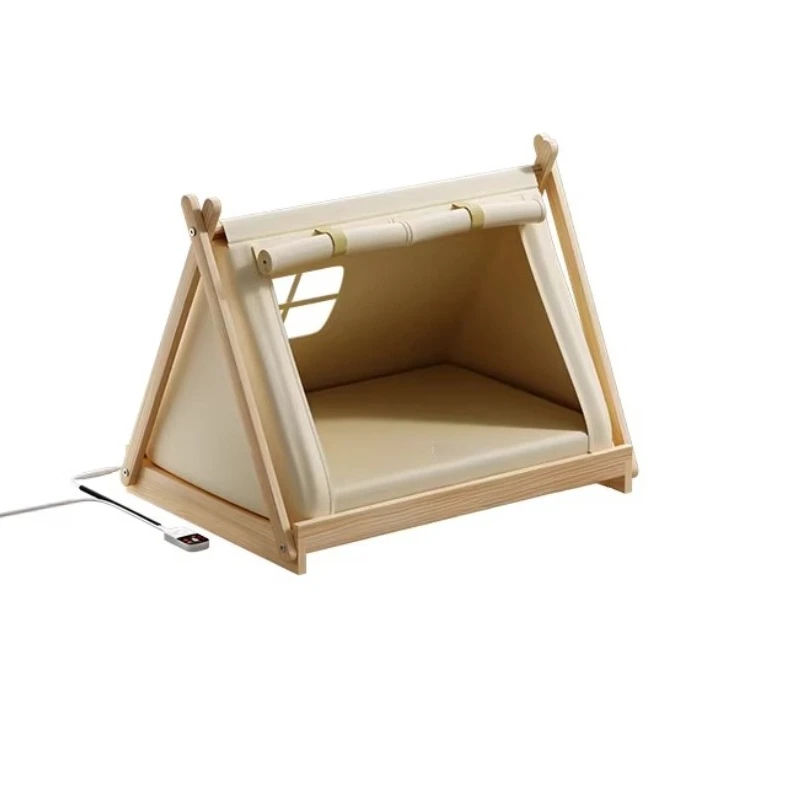 

Heating Constant Temperature Kennel Winter Thickened Pet Electric Blanket Semi-closed Security Tent Dog Bed