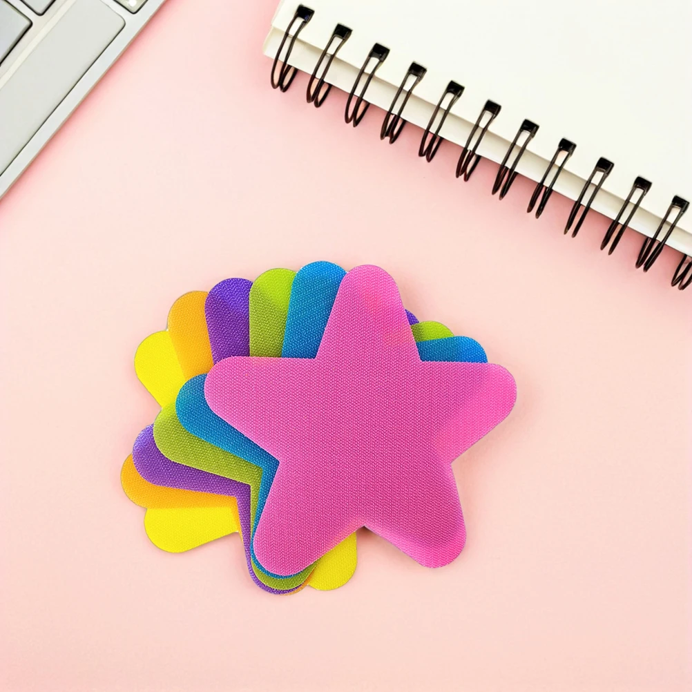 

20 Pcs Star Carpet Markers Multicolor Kids Classroom Floor Preschool Bright Colors Strong Adhesion Position Spot Markers