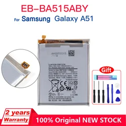 Genuine 4600mAh Powerful Battery EB-BA515ABY For Samsung Galaxy A51 SM-A515 SM-A515F/DSM Batteria Batteries+Tools
