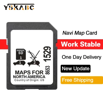 2023 Edition Maps USA/CAN/MEX North America SD Card GPS Buick/Cadillac/Chevrolet/GMC Navigation GM 8653-1529 Sat Nav