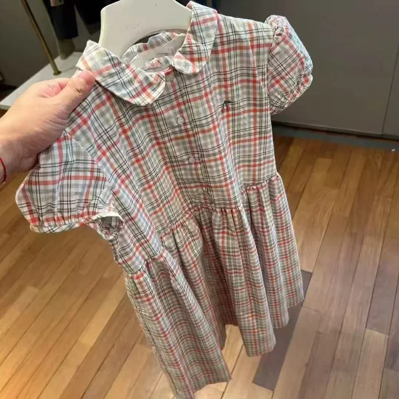 in stock 2025 BP Autumn Floral Dress Girl Printed Shirts & Skirt Suit Toddler Girls Clothes Birthday Party Dress