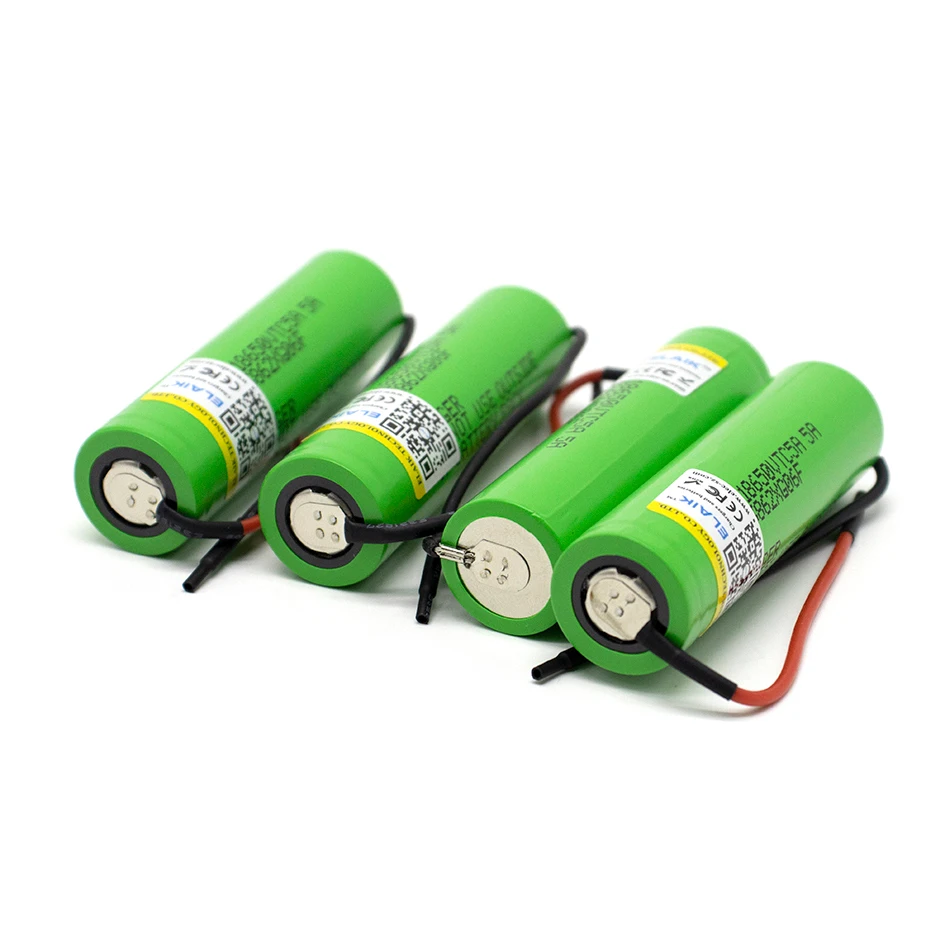 1-20 Stuks 3.7V 18650 Vtc5 2600Mah Lithium Oplaadbare Batterij 18650vtc5 30a Ontlading Voor Alle Soorten Elektronisch Speelgoed + Bedrading