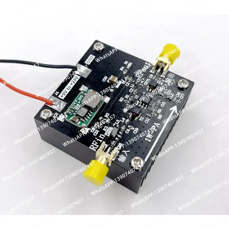 10M-2000MHz 1W Power Amplifier HF FM VHF UHF FM Transmit Broadband RF Power Amplifier