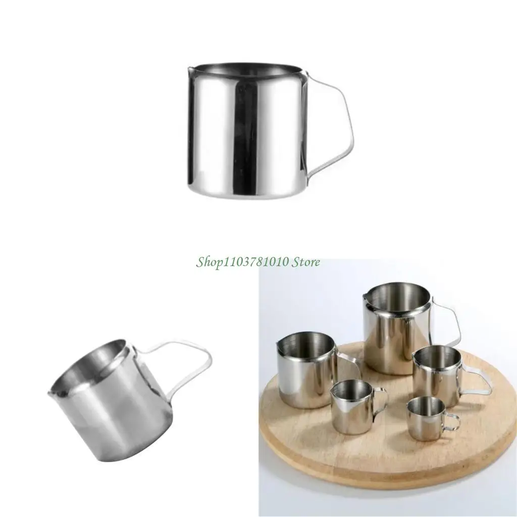 

U55D High Quality Milk Frothing Jugs Unique Latte Pitcher for Precise Pouring Control