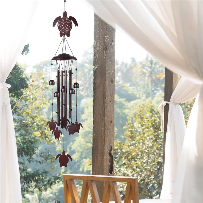ABHU Campanas de viento para exteriores, regalos conmemorativos/regalos para mudanzas de casa nueva, campanas de viento de metal para uso exterior e interior
