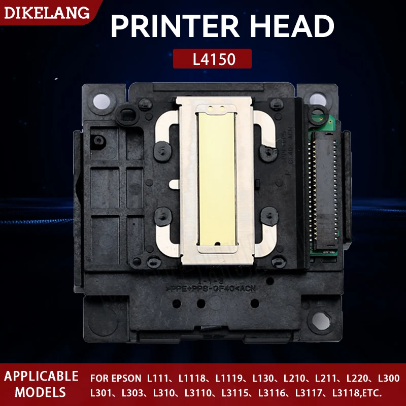 Cabeça de impressão para impressoras Epson, L4150, L110, L1210, L220, L301, L350, L365, L375, L385, L395, L475, L495, L3150, L3250, L4160, L5190, L4260