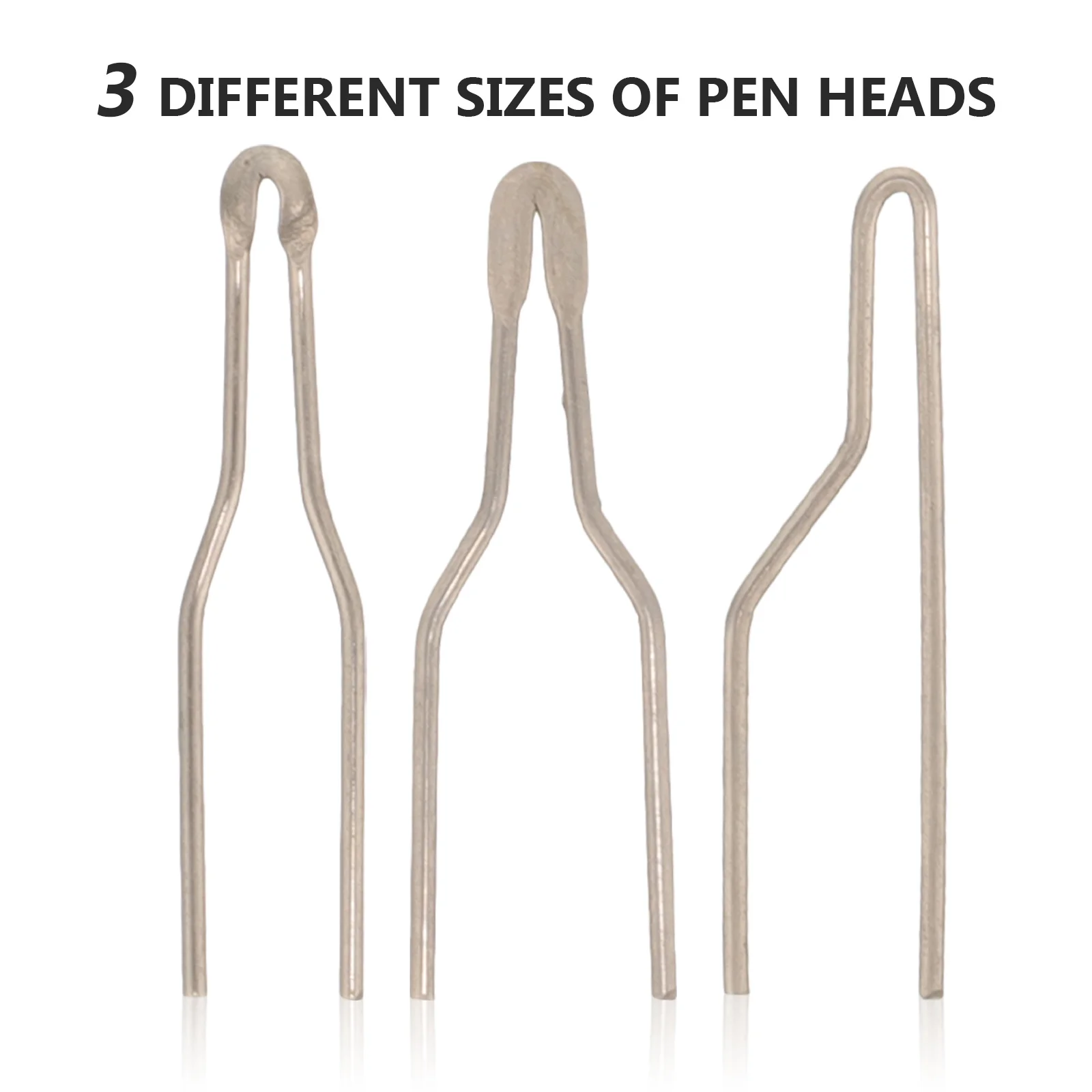 6Pcs Wood Burning Machine Tips Metal Replacement Pyrography Pen Nibs for Accurate Wood Burner Tool Wire Nibs Pyrography Wire Tip