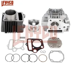 Motorcycle 47mm Engine Cylinder 72CC Head Piston Kit Set Motor for Honda ATC70 CRF70 CT70 C70 TRX70 XR70 S65 Motoblock ATV Parts