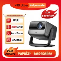 JMGO N1S Ultra 4K 3000 ISO Lumens Google Triple Laser Projector 1600:1 Contrast Ratio 4K 3D Auto Correction Portable Projector