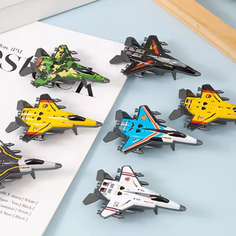 Modelo de juguete de avión realista, modelo de avión de combate, juguete de avión favorito en fiestas de avión, juguete de jet de combate, juguete interactivo con tema de avión, para Navidad y Halloween, regalo sorpresa, recuerdo de fiesta, ¡regalo de cumpleaños!