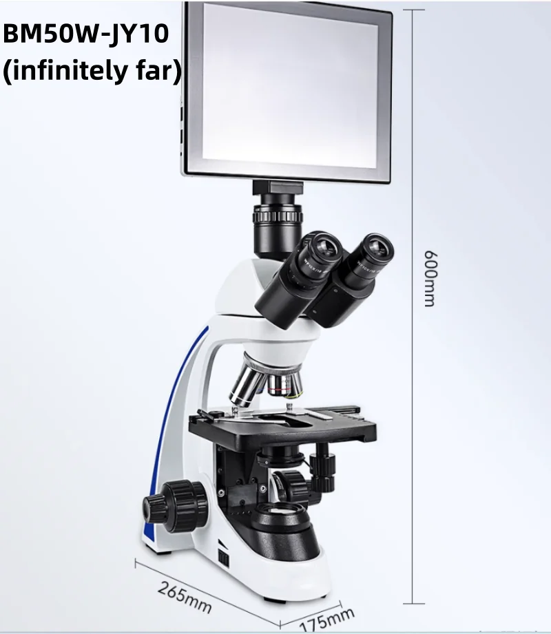 Biomicroscope,UBM,Biological microscope with photo taking WIFI transmission professional all-in-one machine with display screen,