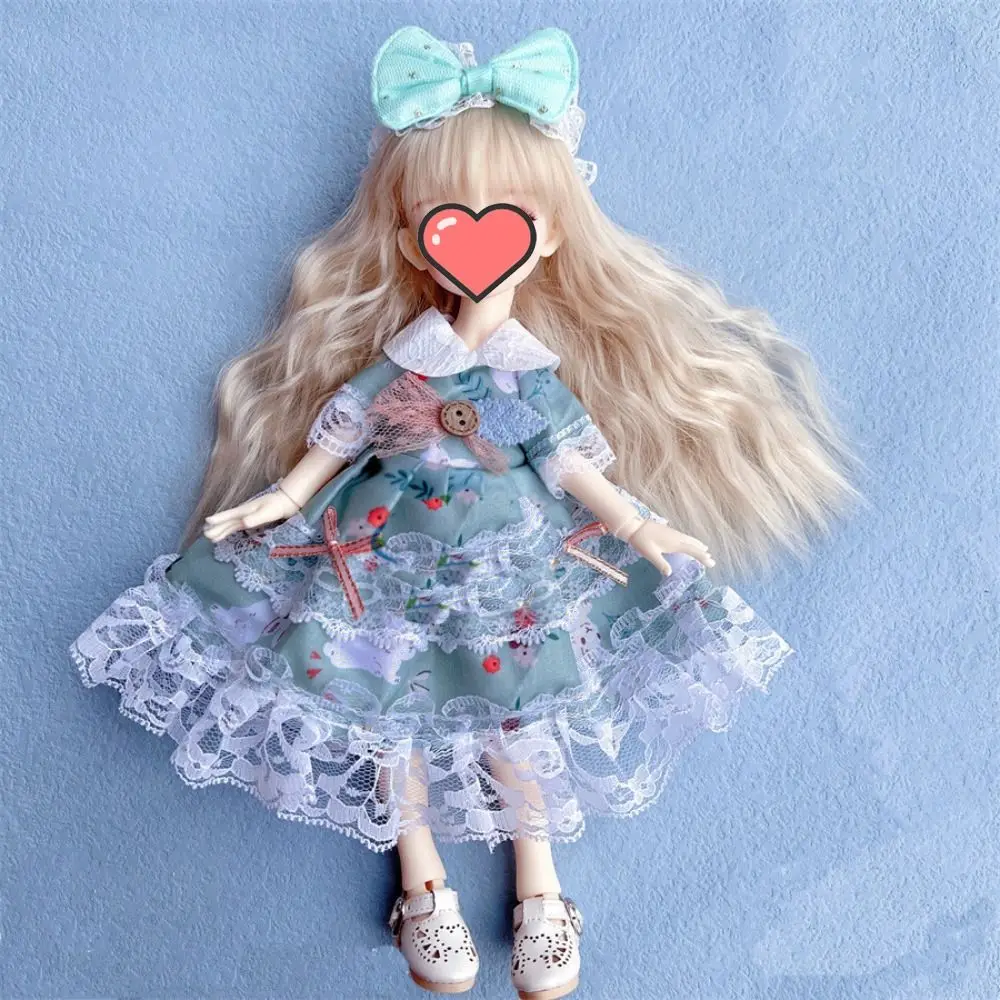 

30cm Doll Dress Jk Uniform Clothes for 30cm Doll Multiple Color Toy Accessories 30cm Dolls Skirt Doll Clothing Casual Suit