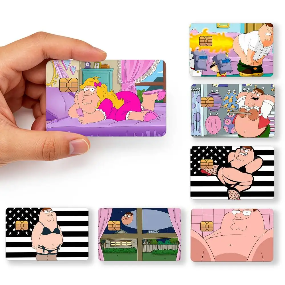 Funny Meme Cartoon P-peter G-griffin Hot Sale Decor Exquisite Card Sticker For Debit Credit Bank Cards Skin Cover Gift Student