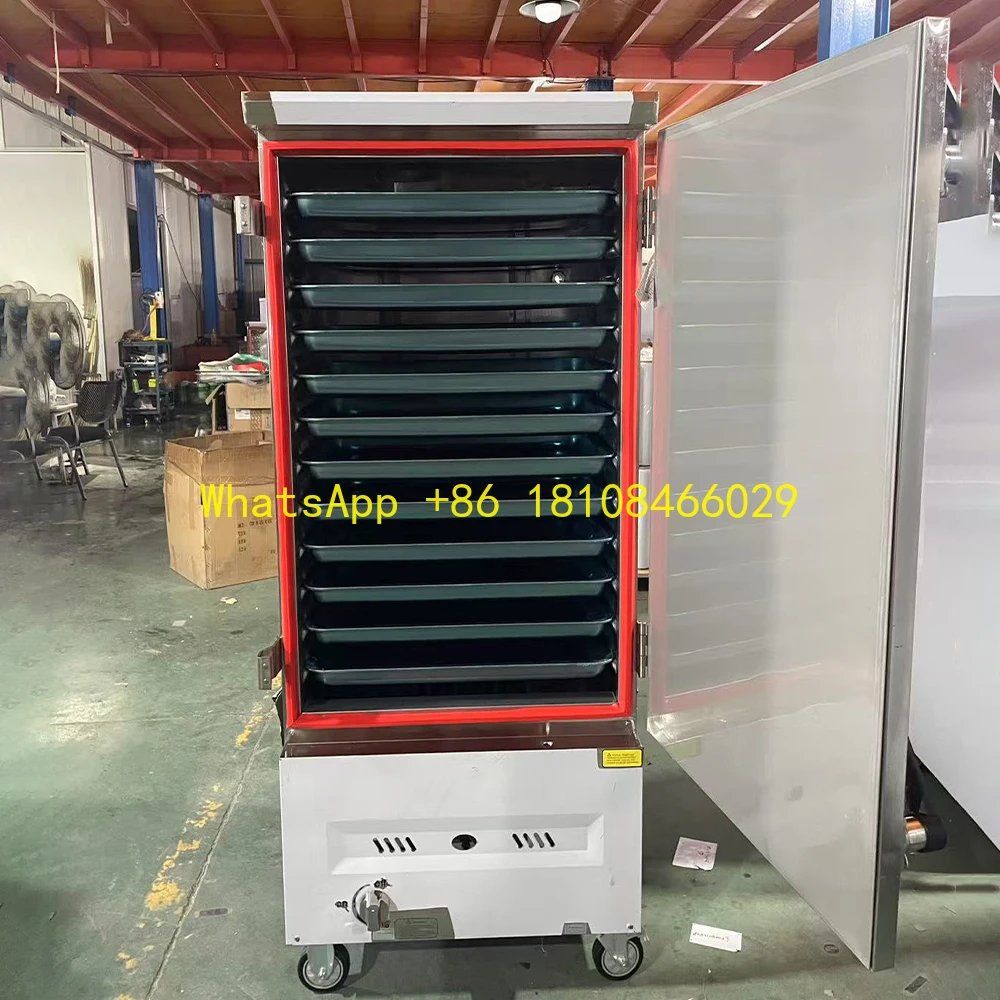 

Cooking Machine Easy to Clean Kitchen Equipment Jinuowei Commercial Stainless Steel Gas & Electric Dumpling Steamer & Rice