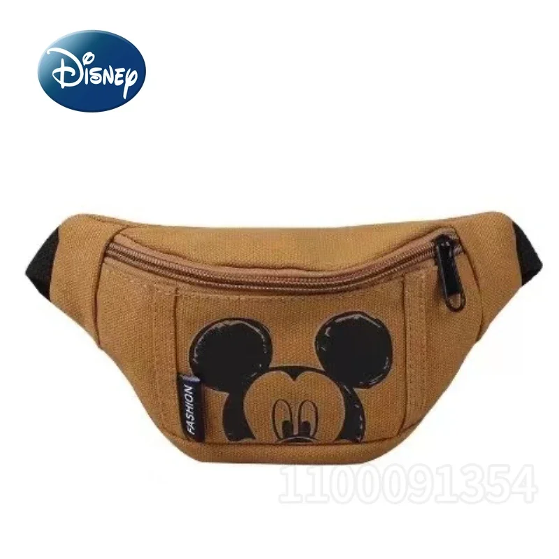 

Disney Mickey New Children's Waist Bag Cartoon Fashion Children's Chest Bag High Quality Multi Functional Casual Children's Bag