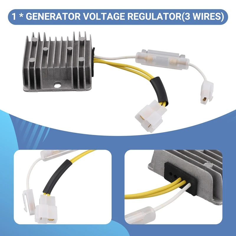 Regulador de voltaje del generador de 5KW caliente para motores 186F, piezas del generador